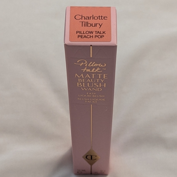 *Host Pick* Charlotte Tilbury MATTE BEAUTY BLUSH WAND PILLOW TALK PEACH POP NIB - Picture 9 of 12